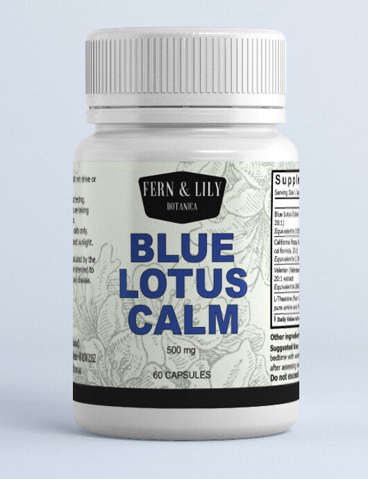 FERN & LILY Blue Lotus Calm 60c
