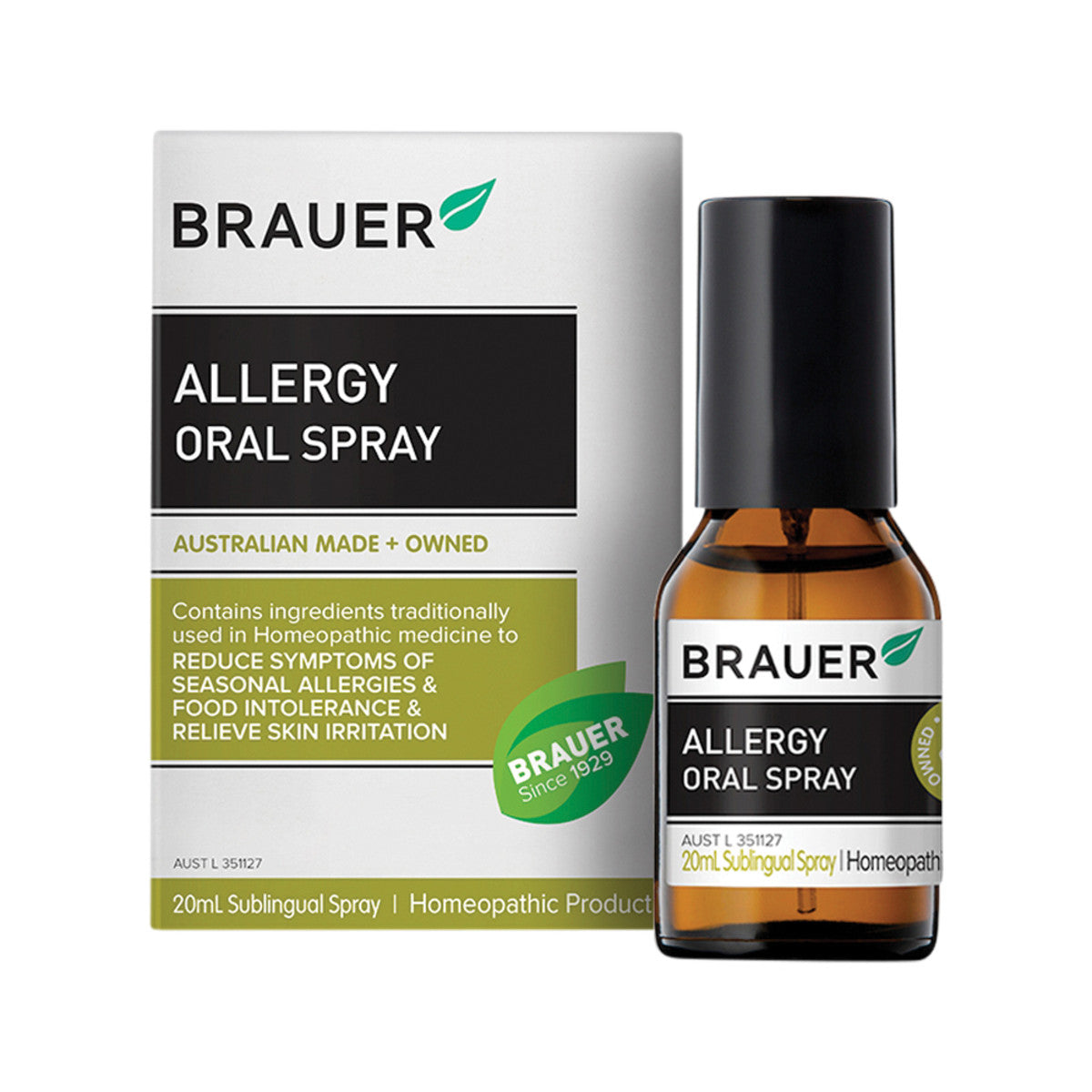 BRAUER Allergy Relief Oral Spray 20mL