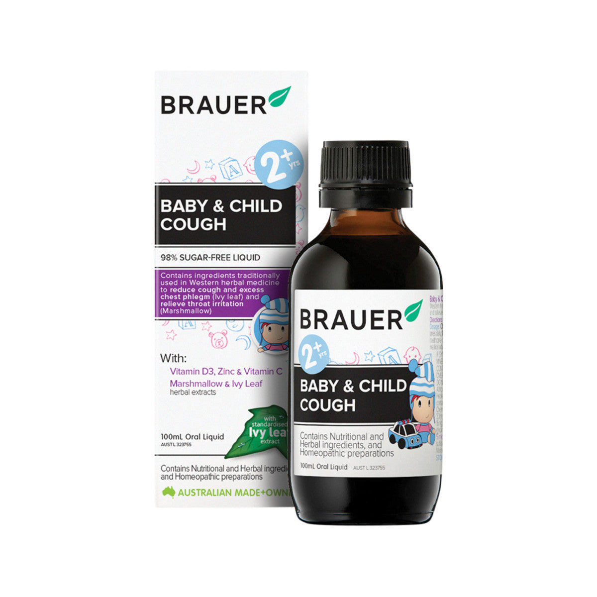 BRAUER Baby & Child Cough Oral Liquid 100ml