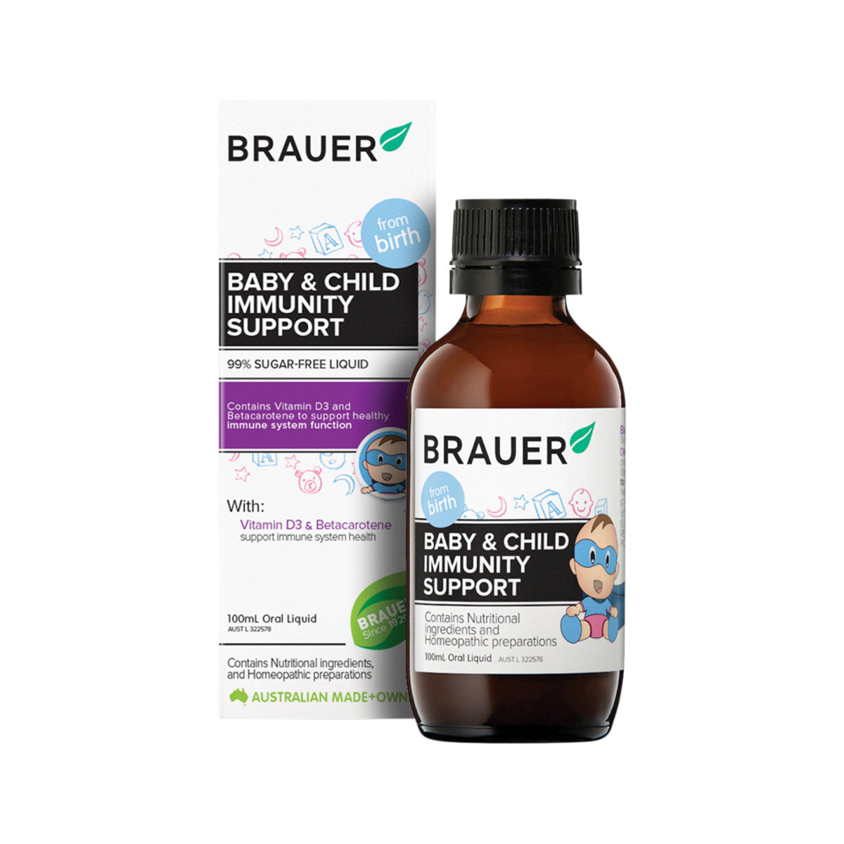 BRAUER Baby & Child Immunity Support 100ml