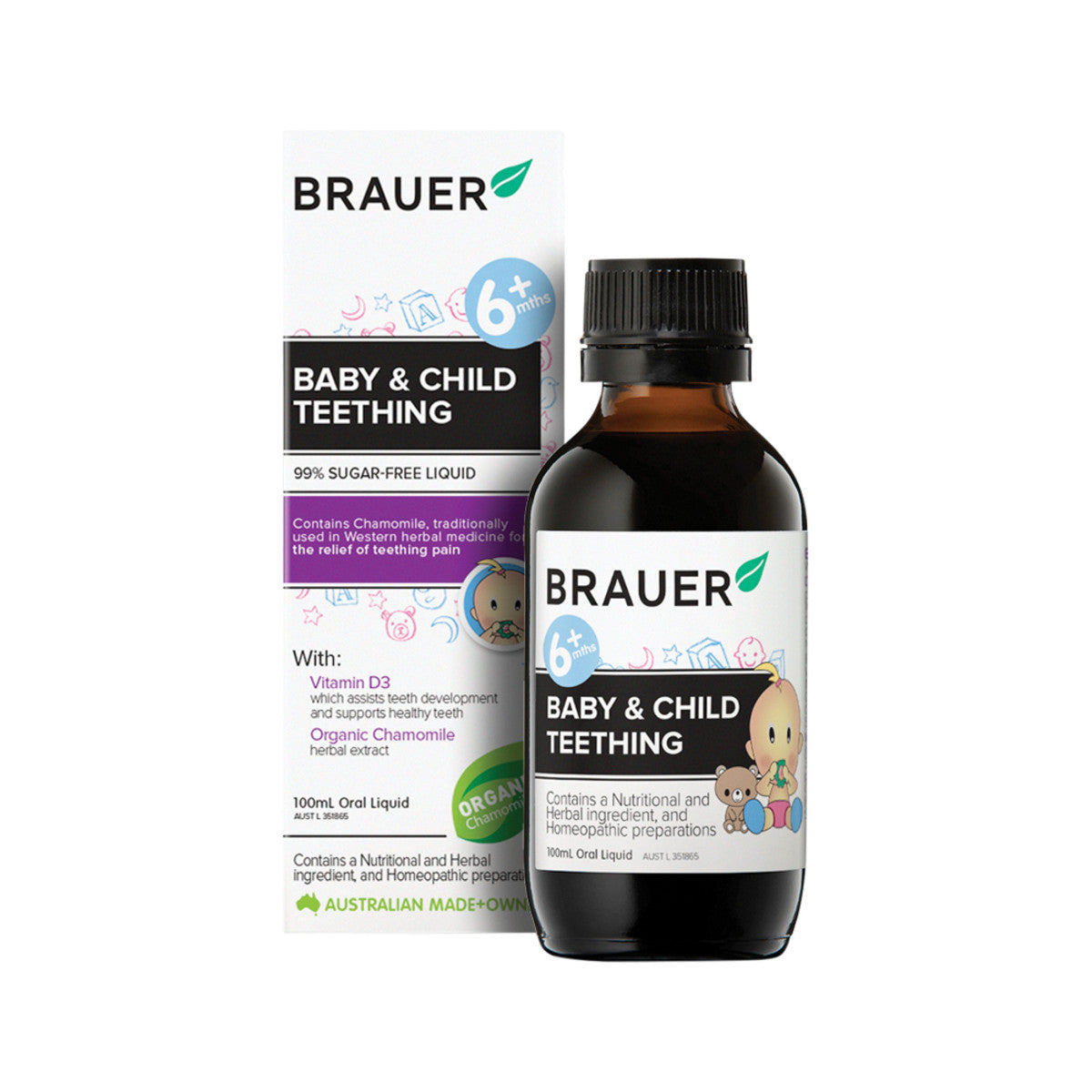 Brauer Baby & Child Teething Oral Liquid 100ml