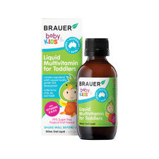 BRAUER Baby & Kids Liquid Multivitamin for Toddlers 100mL