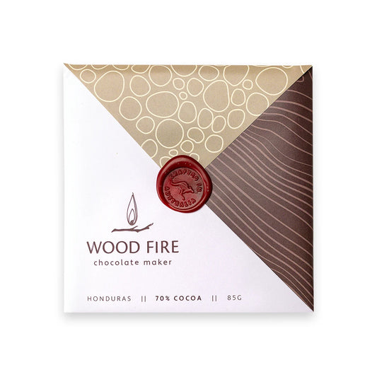 Woodfire Dark Chocolate Bar Dark 70%