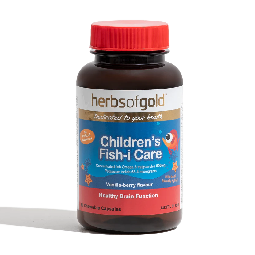 HERBS OF GOLD Children's Fish-i Care (chewable)