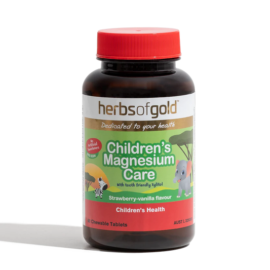 HERBS OF GOLD Children's Magnesium Care (chewable) 60t