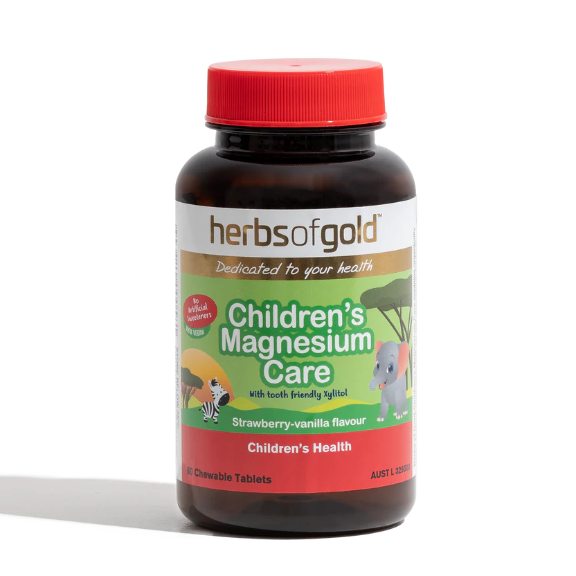 HERBS OF GOLD Children's Magnesium Care (chewable) 60t