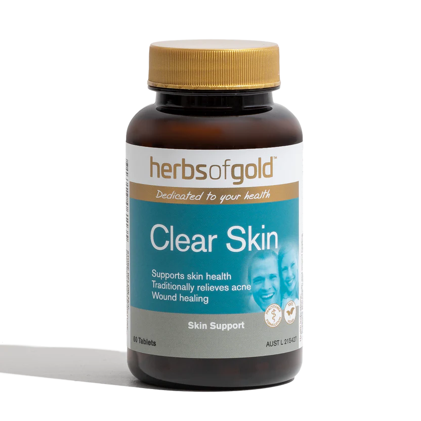 HERBS OF GOLD Clear Skin 60t