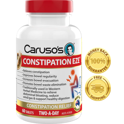 Carusos Natural Health Constipation Eze 60T