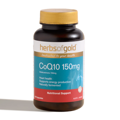 Herbs of Gold CoQ10 150mg (in Rice Bran Oil)