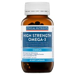 ETHICAL NUTRIENTS High Strength Omega 3 Fish Oil  60c