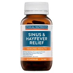 ETHICAL NUTRIENTS Sinus & Hayfever Relief 60c