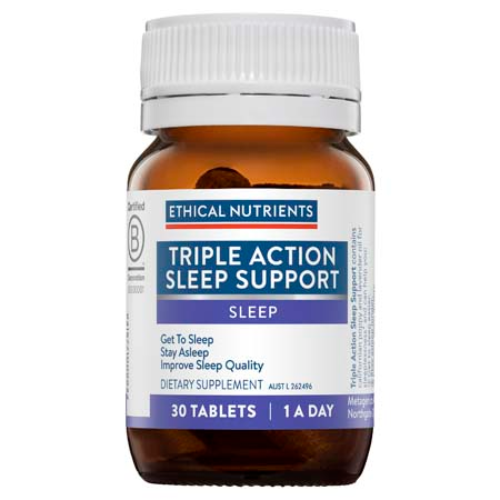 ETHICAL NUTRIENTS Triple Action Sleep Support 30t