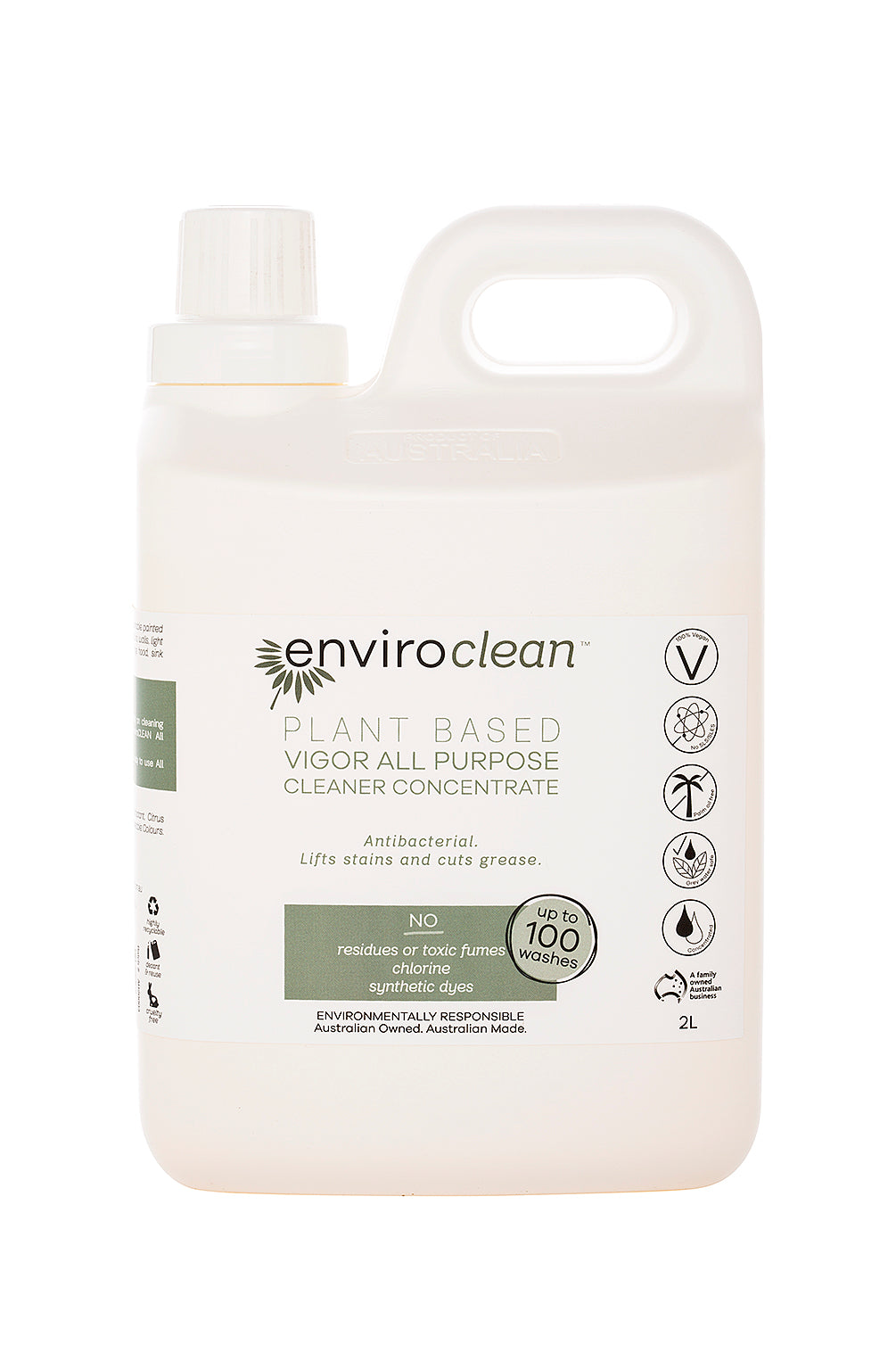 ENVIROCLEAN Plant Based Vigor All Purpose Cleaner Concentrate