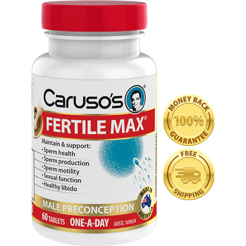 Carusos Natural Health Fertile Max 60 Tablets