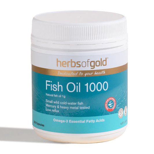 HERBS OF GOLD Fish Oil 1000 200c