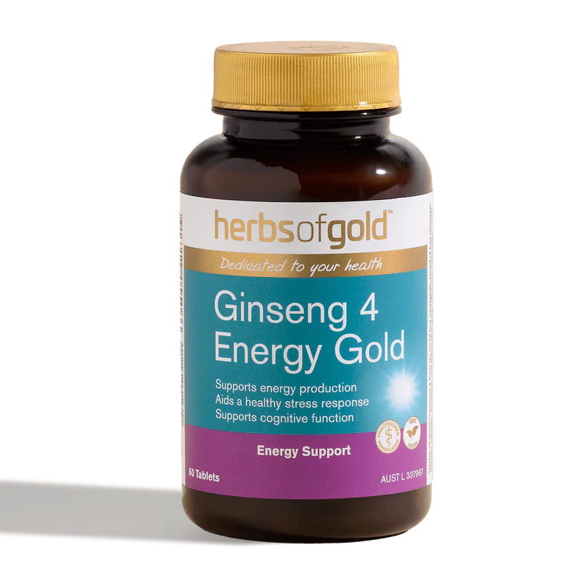 HERBS OF GOLD Ginseng 4 Energy Gold
