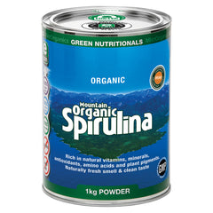 Green Nutritionals Mountain Organic Spirulina Powder