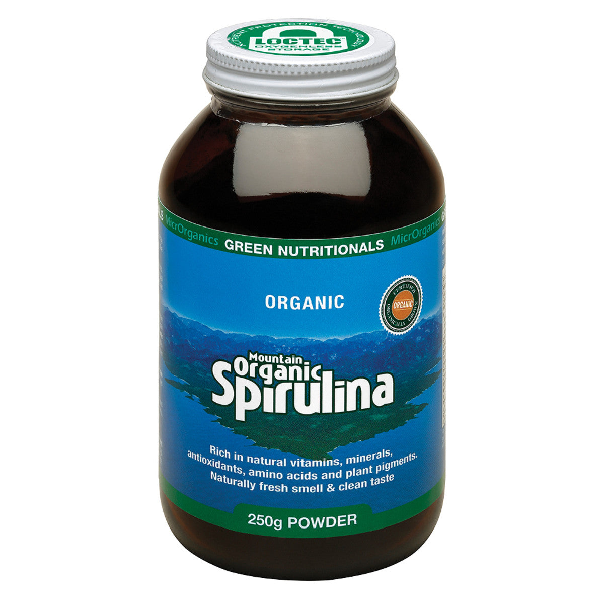 Green Nutritionals Mountain Organic Spirulina Powder