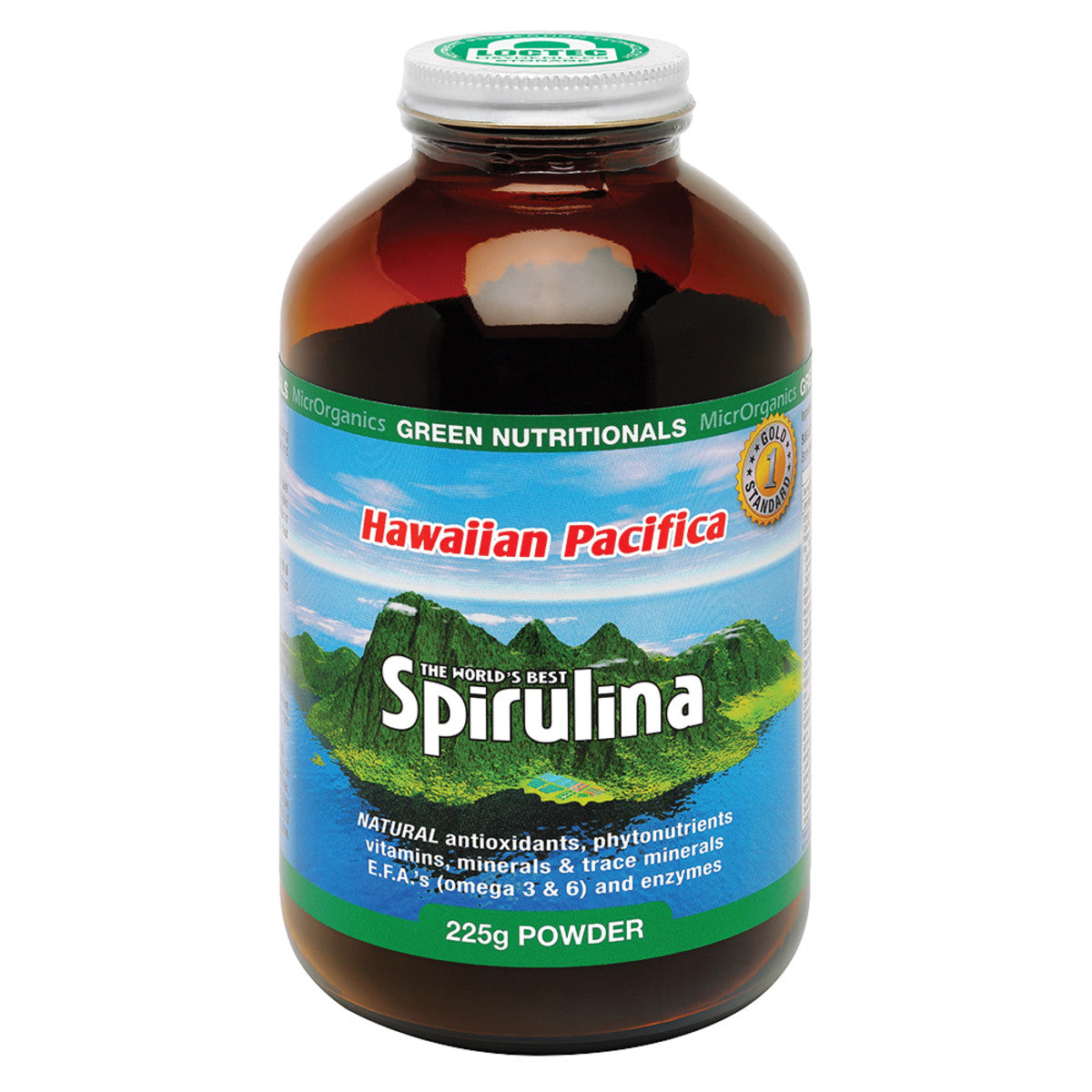 Green Nutritionals Hawaiian Pacifica Spirulina Powder