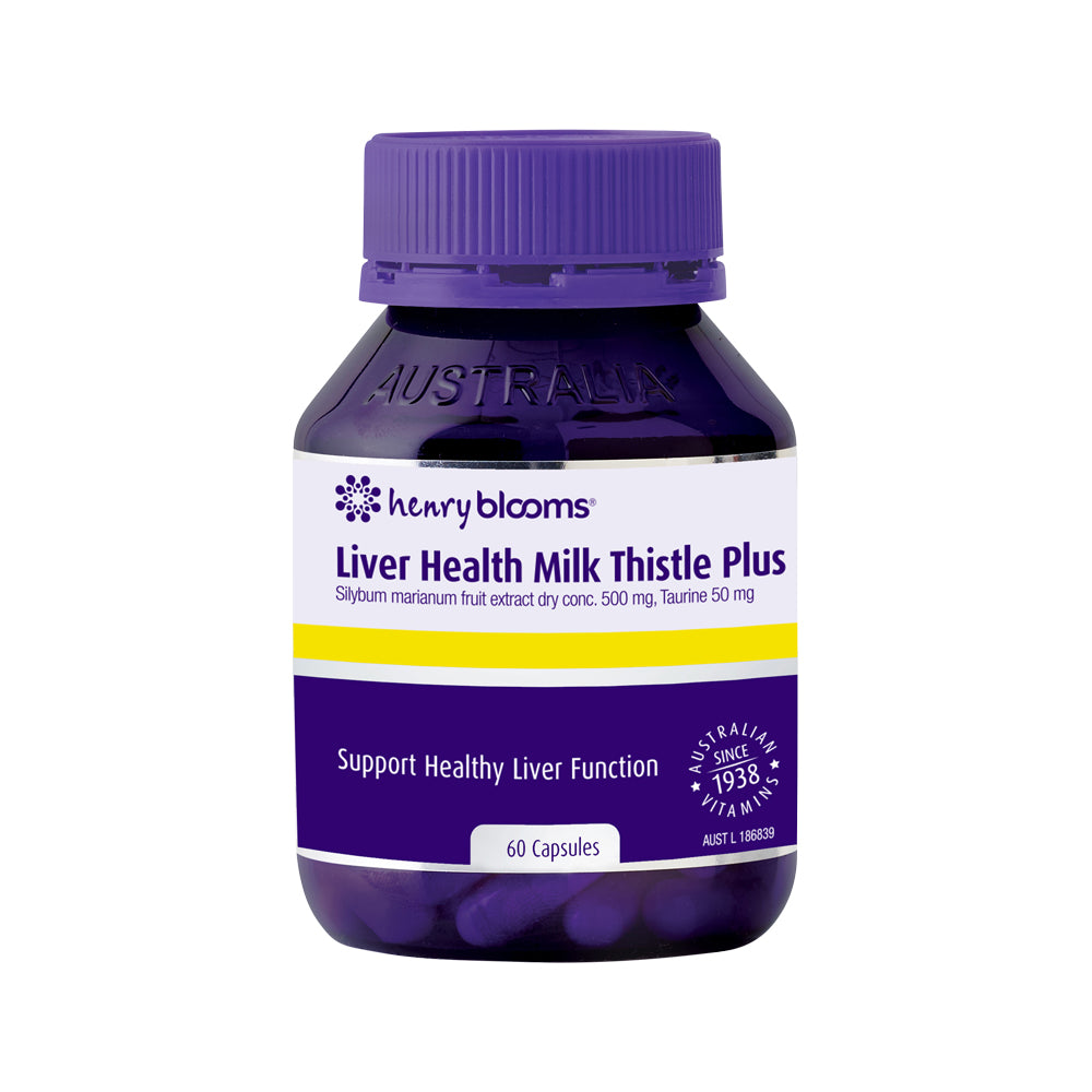 BLOOMS Liver Health Milk Thistle Plus 60c