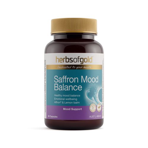 HERBS OF GOLD Saffron Mood Balance 60c