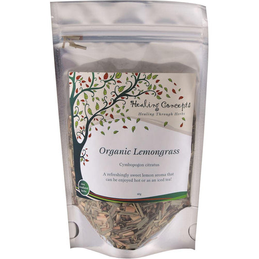 HEALING CONCEPTS Organic Lemongrass 40g
