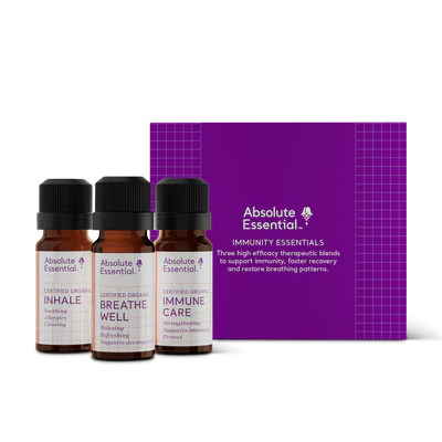 Absolute Essential Immunity Essentials (10ml Pure Blends of Immune Care, BreatheWell and Inhale)