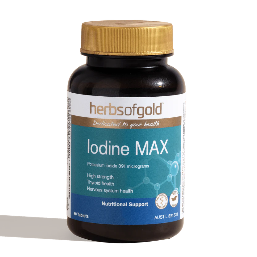 HERBS OF GOLD Iodine Max 60t