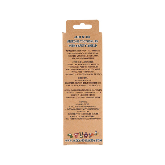 Jack N Jill Silicone Toothbrush Stage Two (12-24 Months)