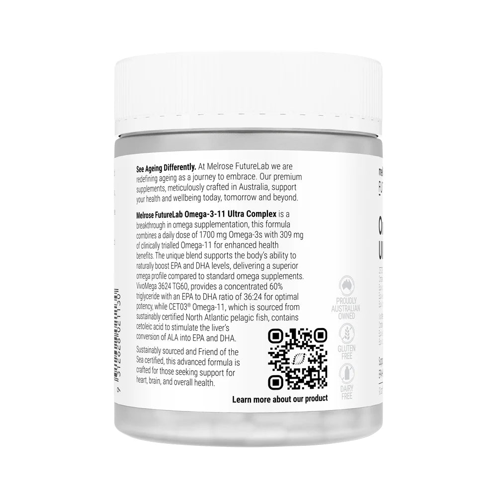 MELROSE FUTURELAB Omega-3-11 Ultra Complex 90c