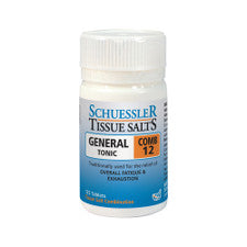 Martin & Pleasance Schuessler Tissue Salts Comb 12 (General Tonic)