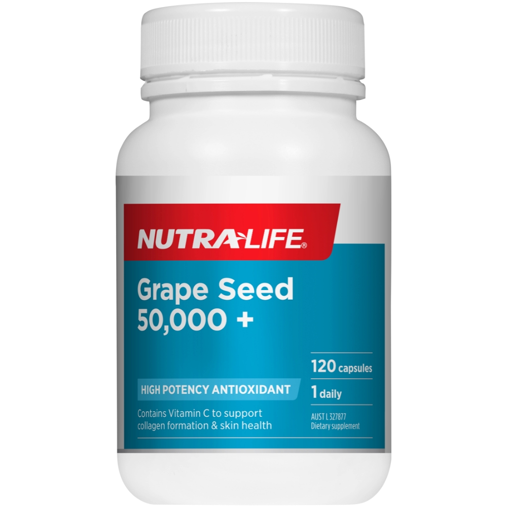 NutraLife Grape Seed 50,000 120c
