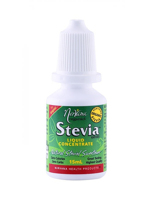 Nirvana Organics Stevia Extract Liquid Concentrate 15ml