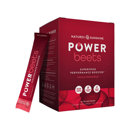 NATURES SUNSHINE Power Beets x30