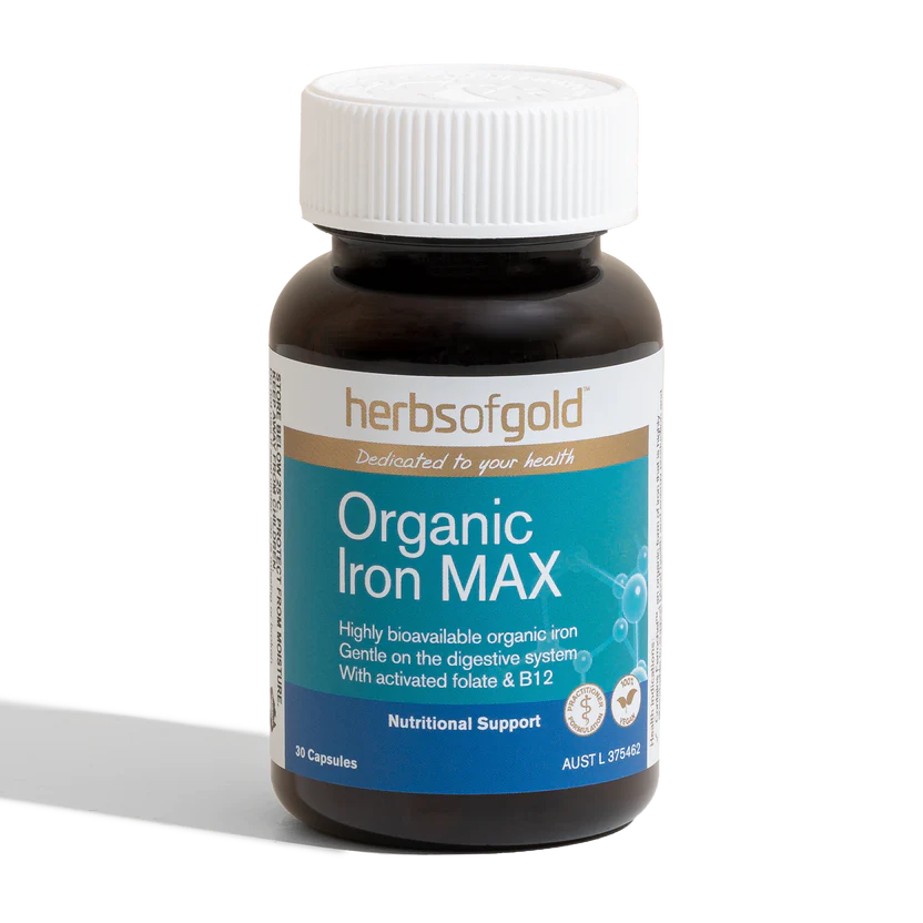 HERBS OF GOLD Organic Iron MAX 30c