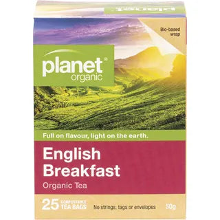 PLANET English Breakfast Organic T/Bags