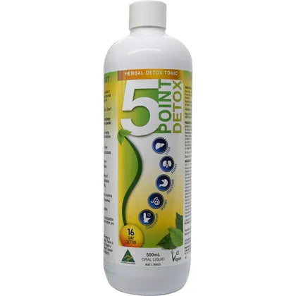 5 Point Herbal Detox Tonic 500m