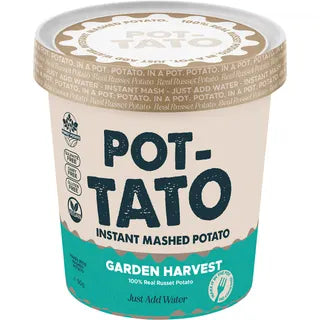 PURELY POTATO Instant Mashed POT-TATO Garden Harvest 63g