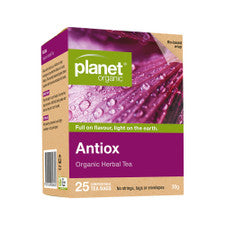 PLANET ORGANIC Organic Antiox Herbal Tea x 25 Tea Bags