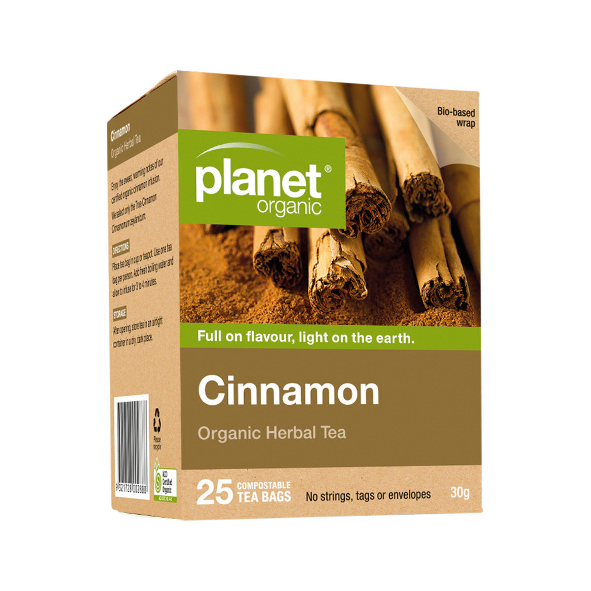PLANET Cinnamon Organic T/Bags x25