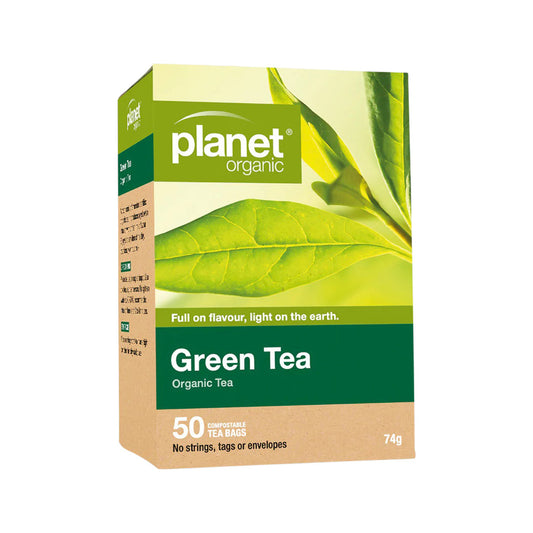 PLANET ORGANIC Green Tea T/Bags x50