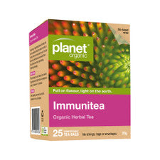 PLANET Immunitea Organic T/Bags x25