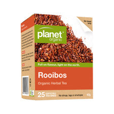 PLANET ORGANIC Organic Rooibos Herbal Tea T/Bags x25