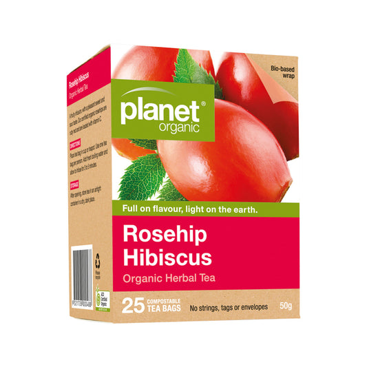 PLANET Rosehip Hibiscus Organic T/Bags x25