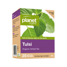 PLANET ORGANIC Organic Tulsi Herbal Tea x 25 Tea Bags