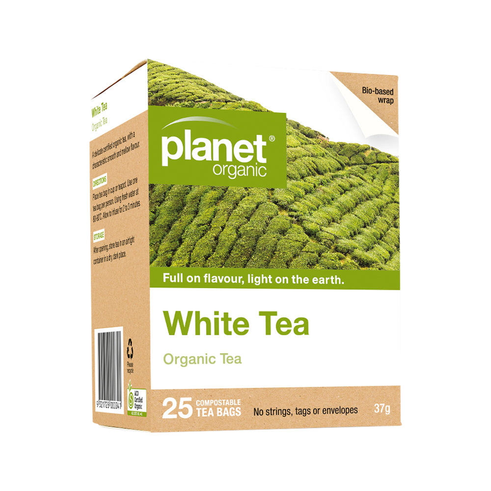 PLANET White Tea Organic T/Bags x25