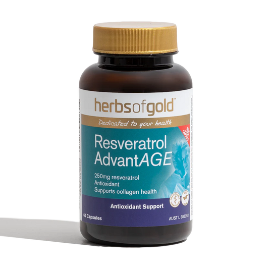 HERBS OF GOLD Resveratrol AdvantAGE 60c