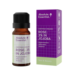 Absolute Essential Rose Oil 3% in Jojoba Org