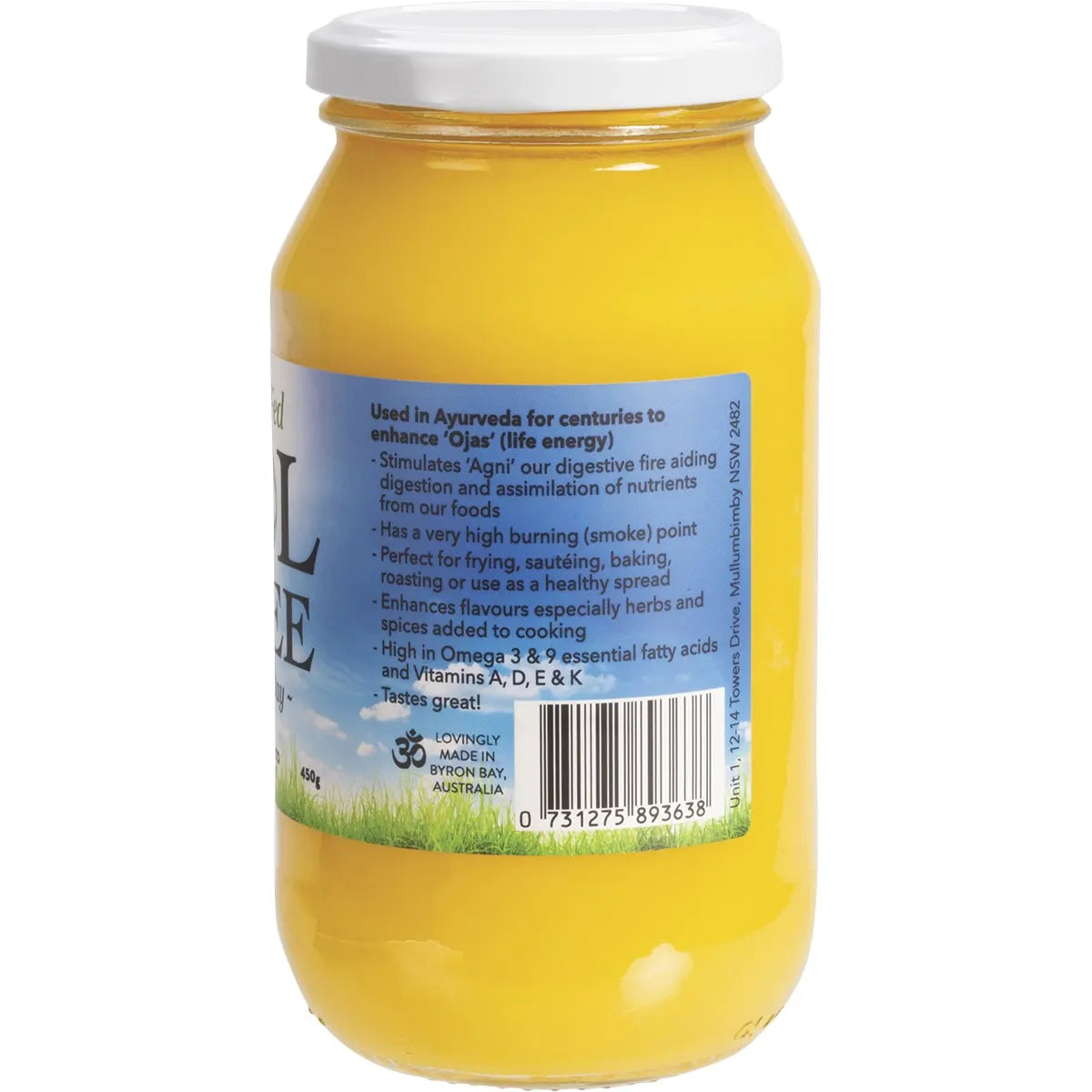 SOL ORGANICS Grass Fed Ghee