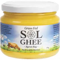 SOL ORGANICS Grass Fed Ghee